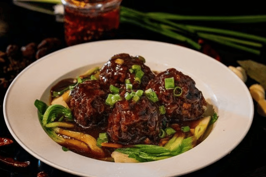 Braised Meatballs In Gravy Sauce — Lao Sze Chuan (Highland Park)