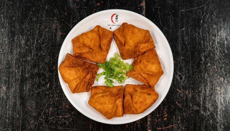 Crab Rangoons (6) — Lao Sze Chuan (Highland Park)