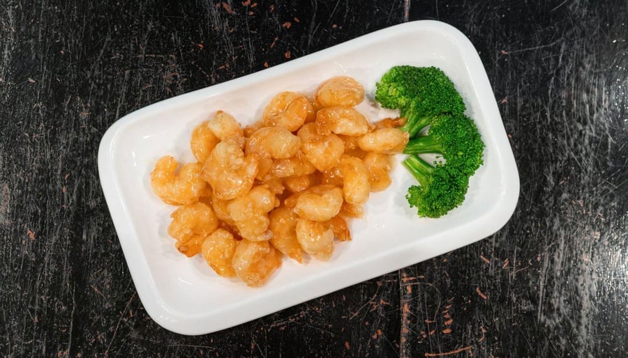 Crispy Shrimp W/Lemon Sauce
