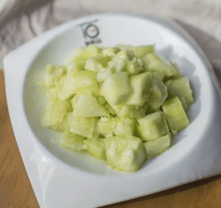 Cucumber Salad W/ Fresh Garlic — Lao Sze Chuan (Highland Park)
