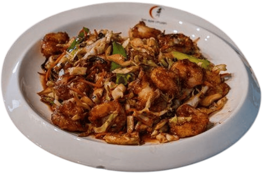 Moo Shu Shrimp (4 Pancakes) — Lao Sze Chuan (Highland Park)