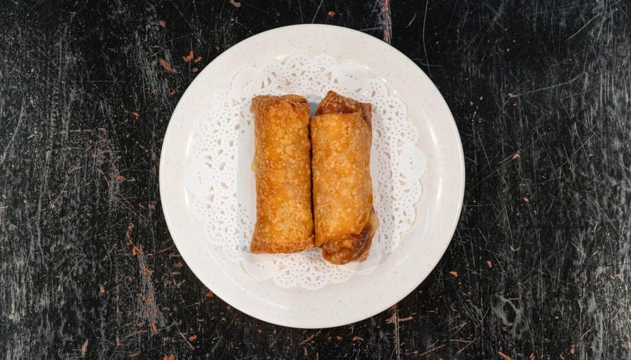 Pork Egg Rolls (2) — Lao Sze Chuan (Highland Park)