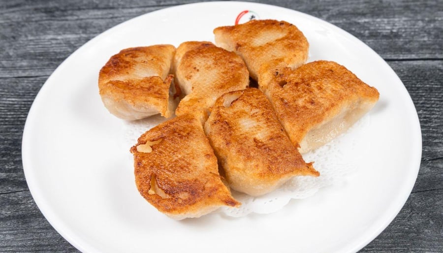 Pork Pot Stickers (6) — Lao Sze Chuan (Highland Park)