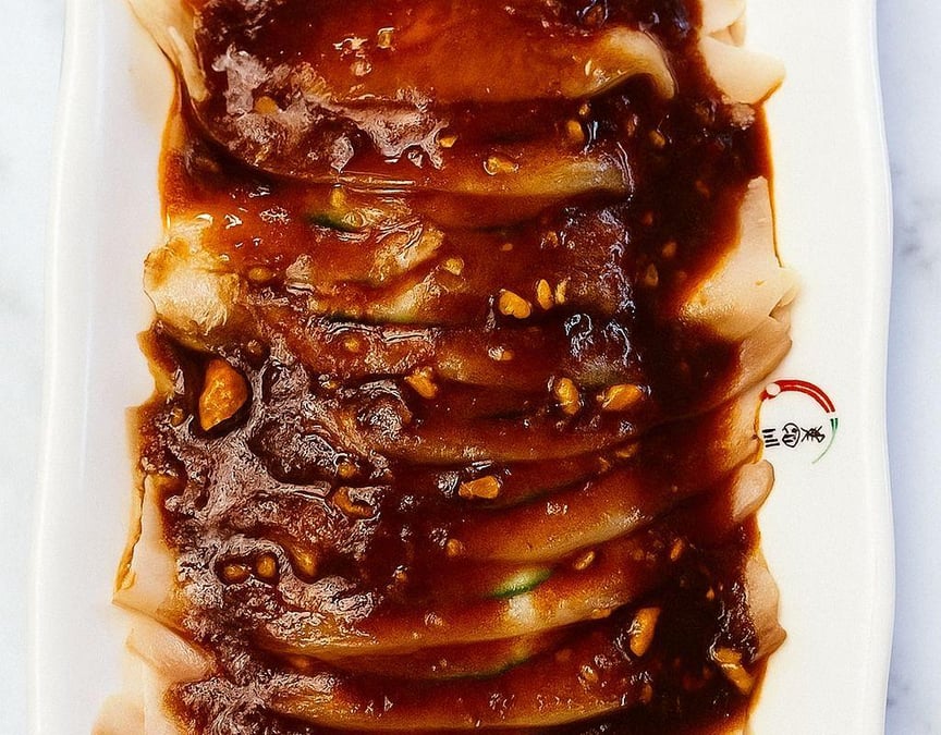 Sliced Tender Pork W/Garlic Sauce (Fat) — Lao Sze Chuan (Highland Park)