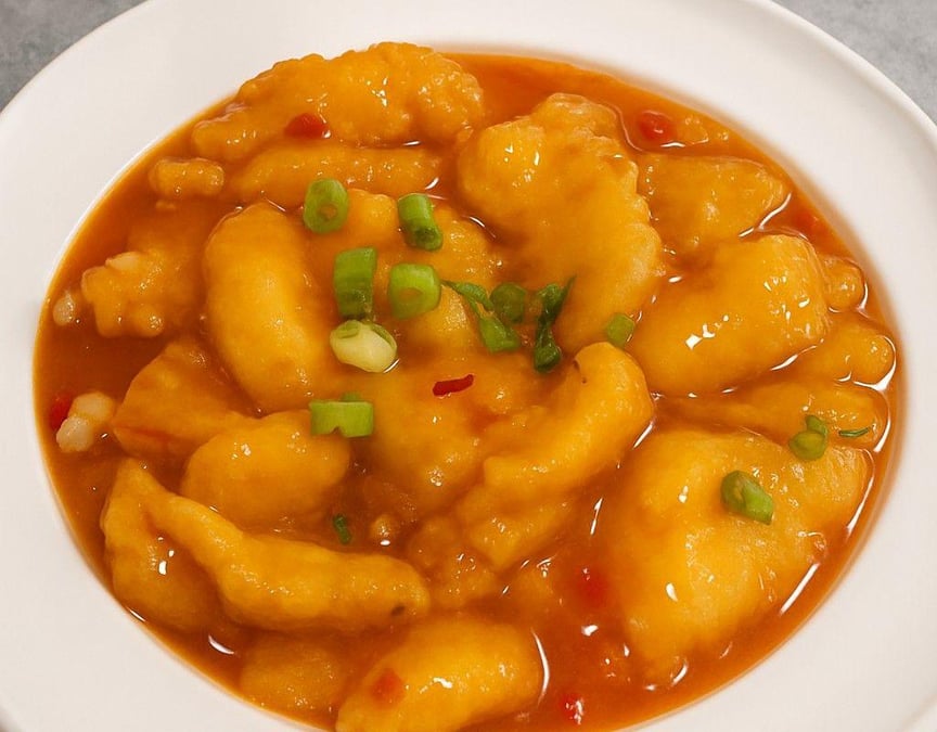 Sole Fish Fillet Chili Bean Sauce — Lao Sze Chuan (Highland Park)