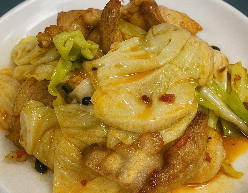 Twice Cooked Pork (Fat) — Lao Sze Chuan (Highland Park)
